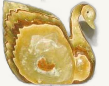 Duck Onyx Animal Figure item 0064 – Pakistani onyx marble by Pak Expo