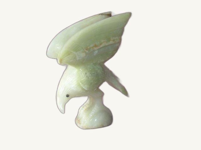 Onyx Eagle Animal Figure item 0076 – Pakistani onyx marble by Pak Expo