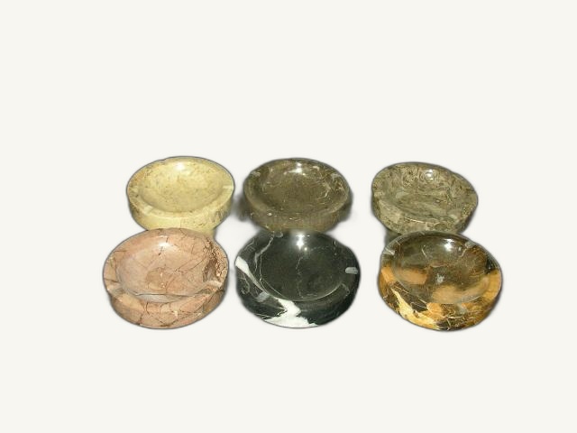 Mix Ashtray item 0260 – Pakistani onyx marble by Pak Expo