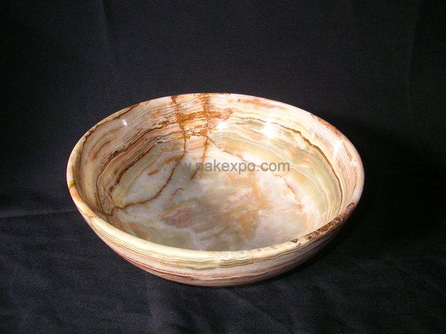 Onyx Marble 5 Bowl item 0136 – Pakistani onyx marble by Pak Expo