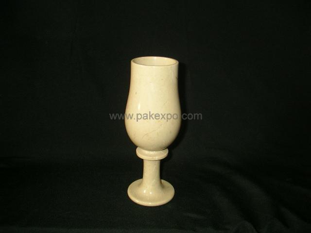 Shampion 1 Glass item 0181 – Pakistani onyx marble by Pak Expo