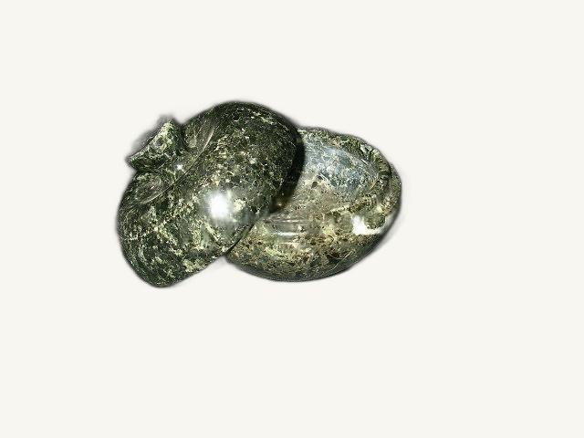 Jar Apple Candy 2 Handicraft item 0244 – Pakistani onyx marble by Pak Expo