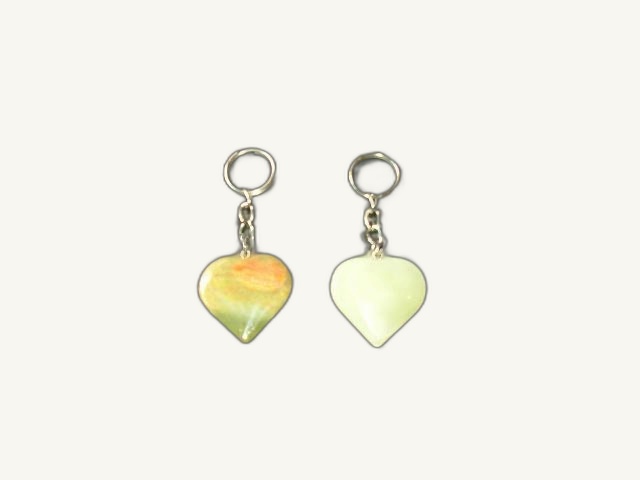 Set 2 Key Ring item 0281 – Pakistani onyx marble by Pak Expo