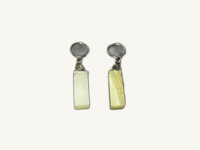 Set 8 Key Ring item 0287 – Pakistani onyx marble by Pak Expo