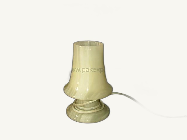 Onyx 2 Lamp item 0203 – Pakistani onyx marble by Pak Expo