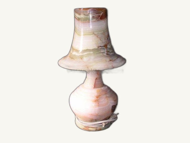 Onyx 9 Lamp item 0210 – Pakistani onyx marble by Pak Expo