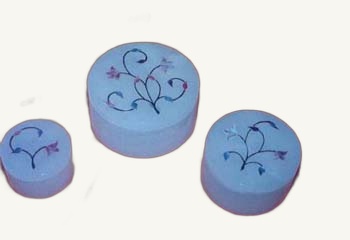 Carved Powder Box Handicraft item 0334 – Pakistani onyx marble by Pak Expo