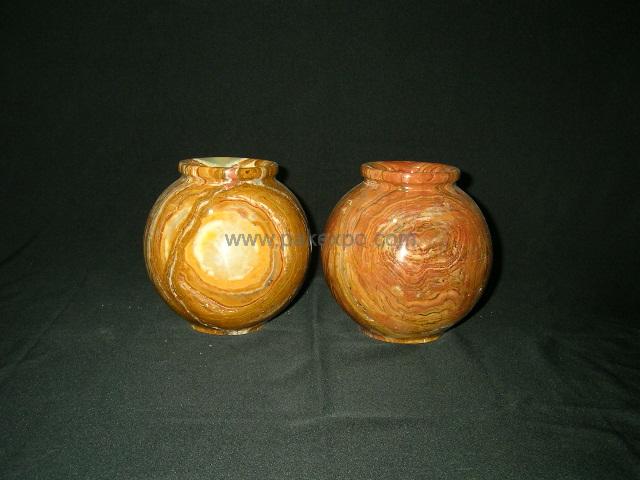 Multigreen Usa Pot item 0220 – Pakistani onyx marble by Pak Expo