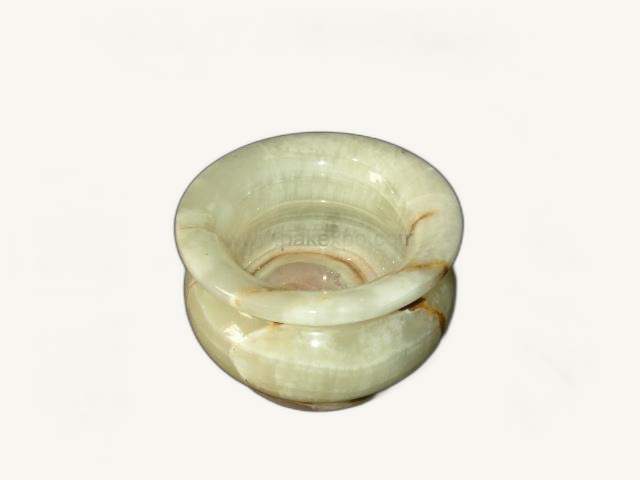 Onyx Singapore Malaysia Style Pot item 0224 – Pakistani onyx marble by Pak Expo