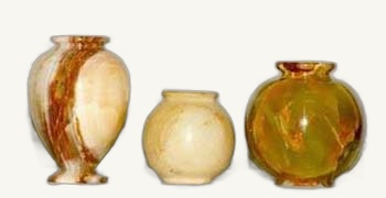 Stone Pot item 0233 – Pakistani onyx marble by Pak Expo
