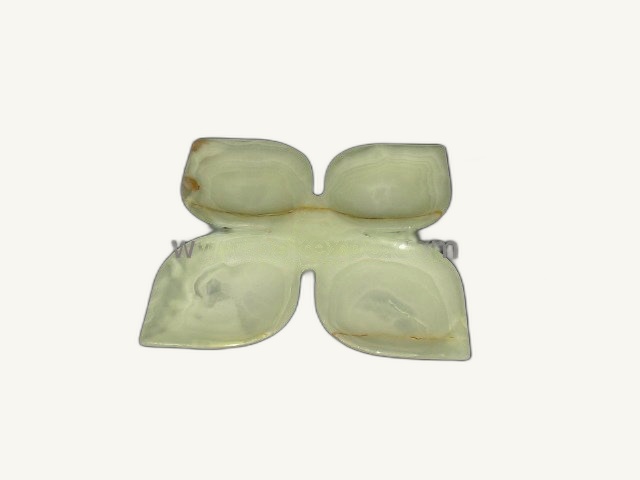 Leaf Tray item 0189 – Pakistani onyx marble by Pak Expo