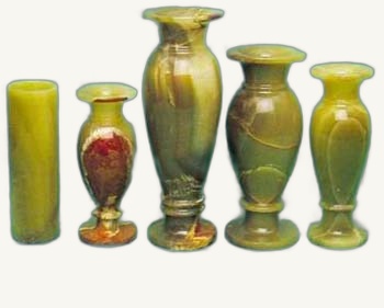 Green Vase item 0004 – Pakistani onyx marble by Pak Expo