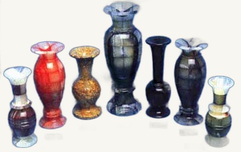 Mix Vase item 0009 – Pakistani onyx marble by Pak Expo