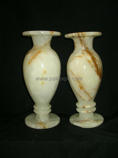 Onyx 3x8 Inch Vase item 0016 – Pakistani onyx marble by Pak Expo