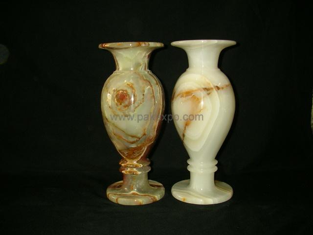 Onyx 3x8 Inch Vase item 0017 – Pakistani onyx marble by Pak Expo