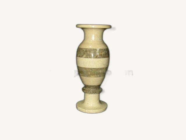 Patchwork Vase item 0022 – Pakistani onyx marble by Pak Expo